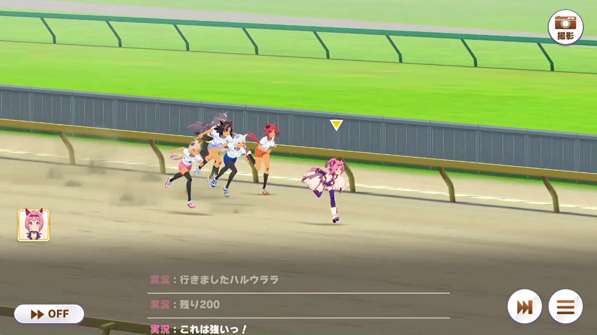 レース (1)　デビュー